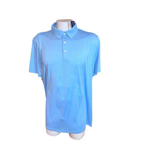 Men's St. John’s bay Polo Shirt XLT Blue